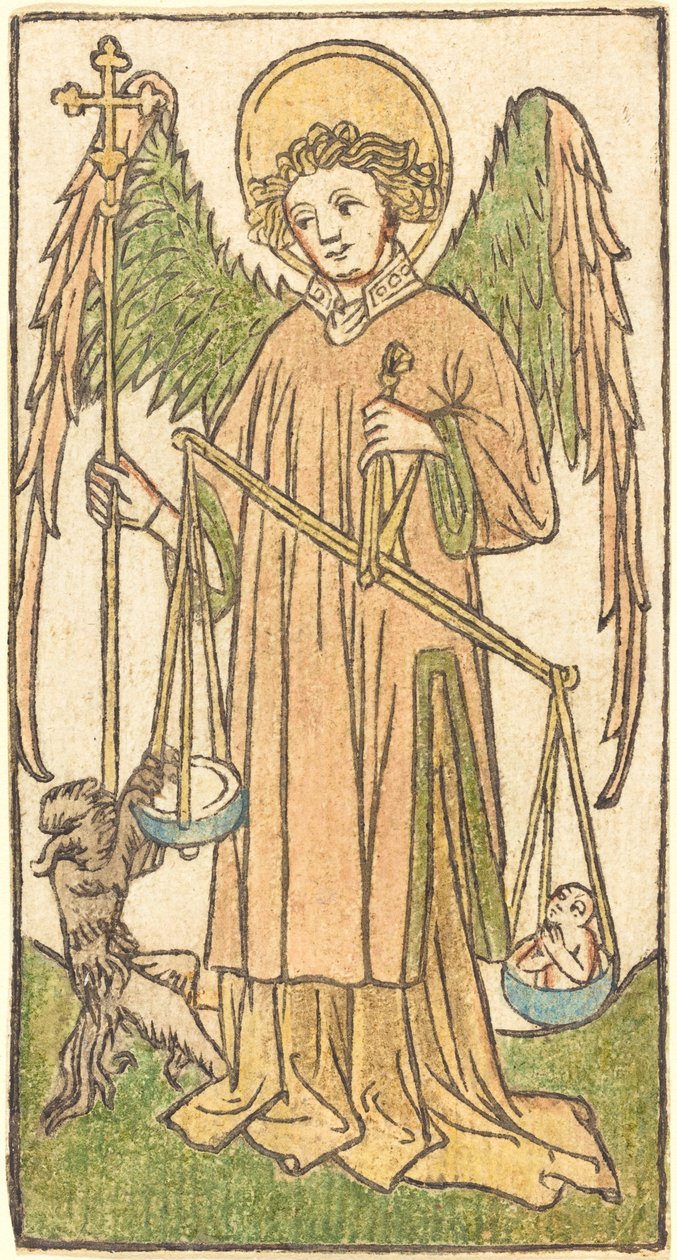 Pyhä Mikael tekijältä German 15th Century