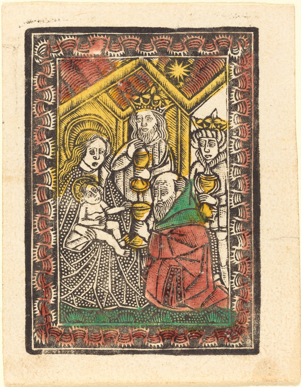 Maagien palvonta tekijältä German 15th Century