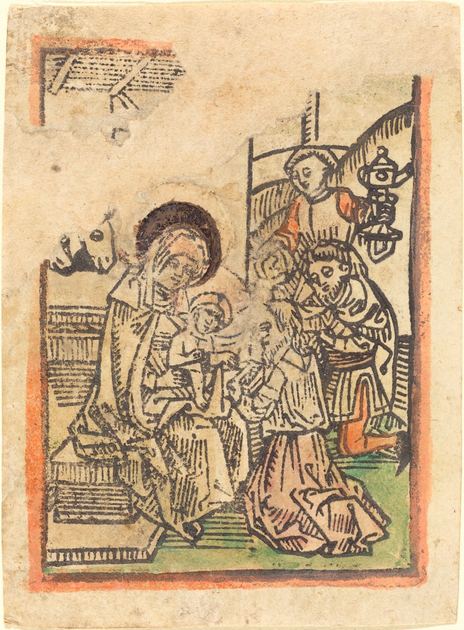 Maagien palvonta tekijältä German 15th Century