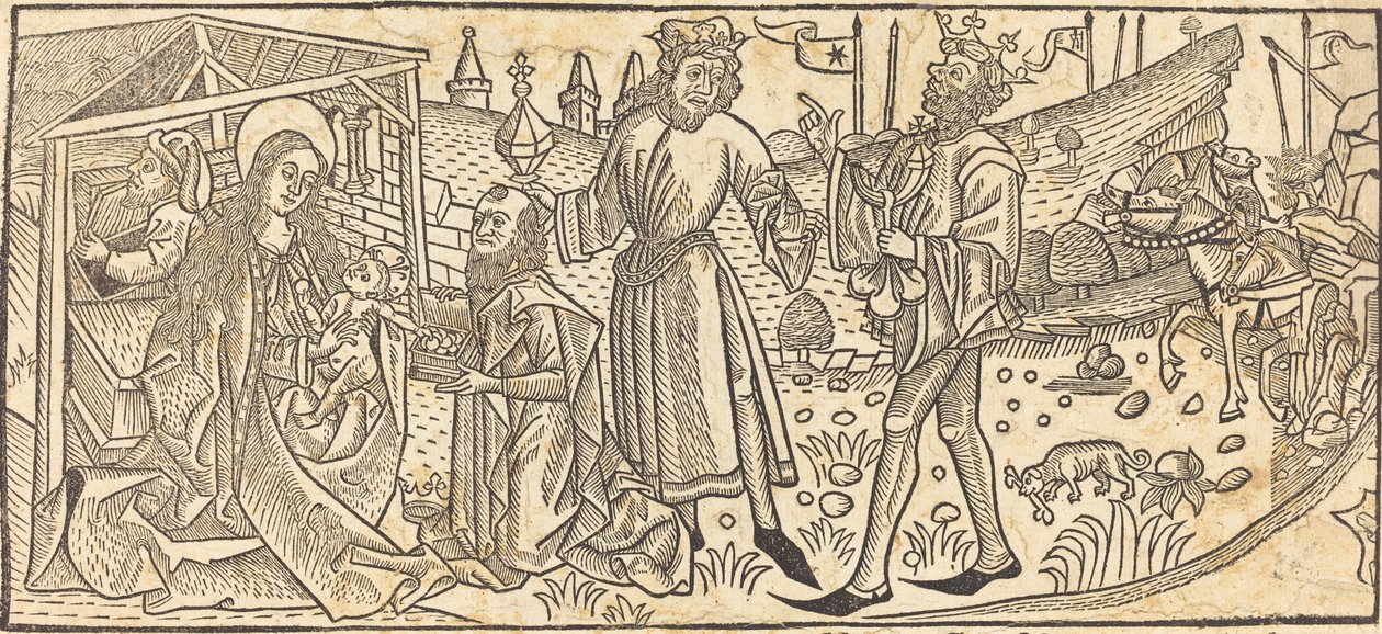 Maagien palvonta tekijältä German 15th Century