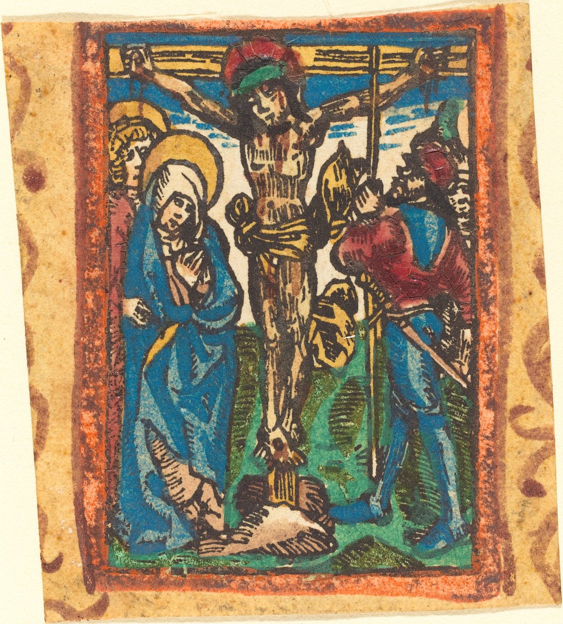 Ristiinnaulitseminen tekijältä German 15th Century