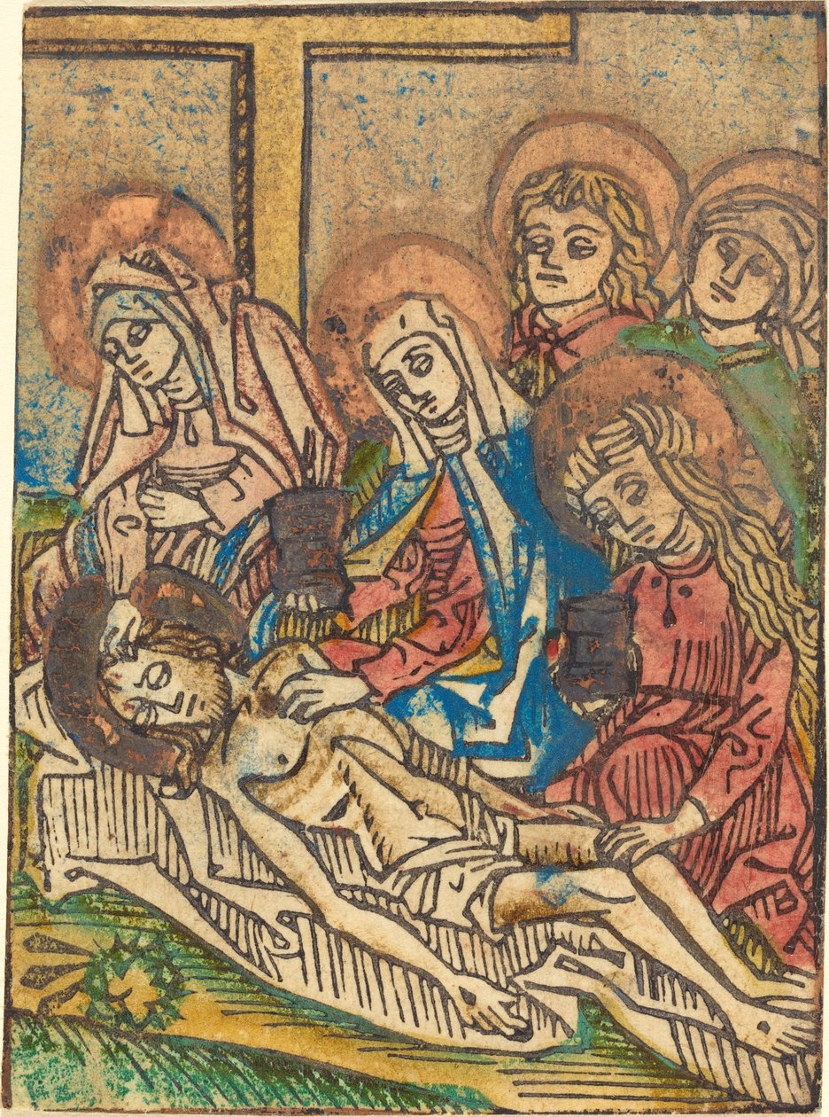 Kristuksen palsamointi tekijältä German 15th Century