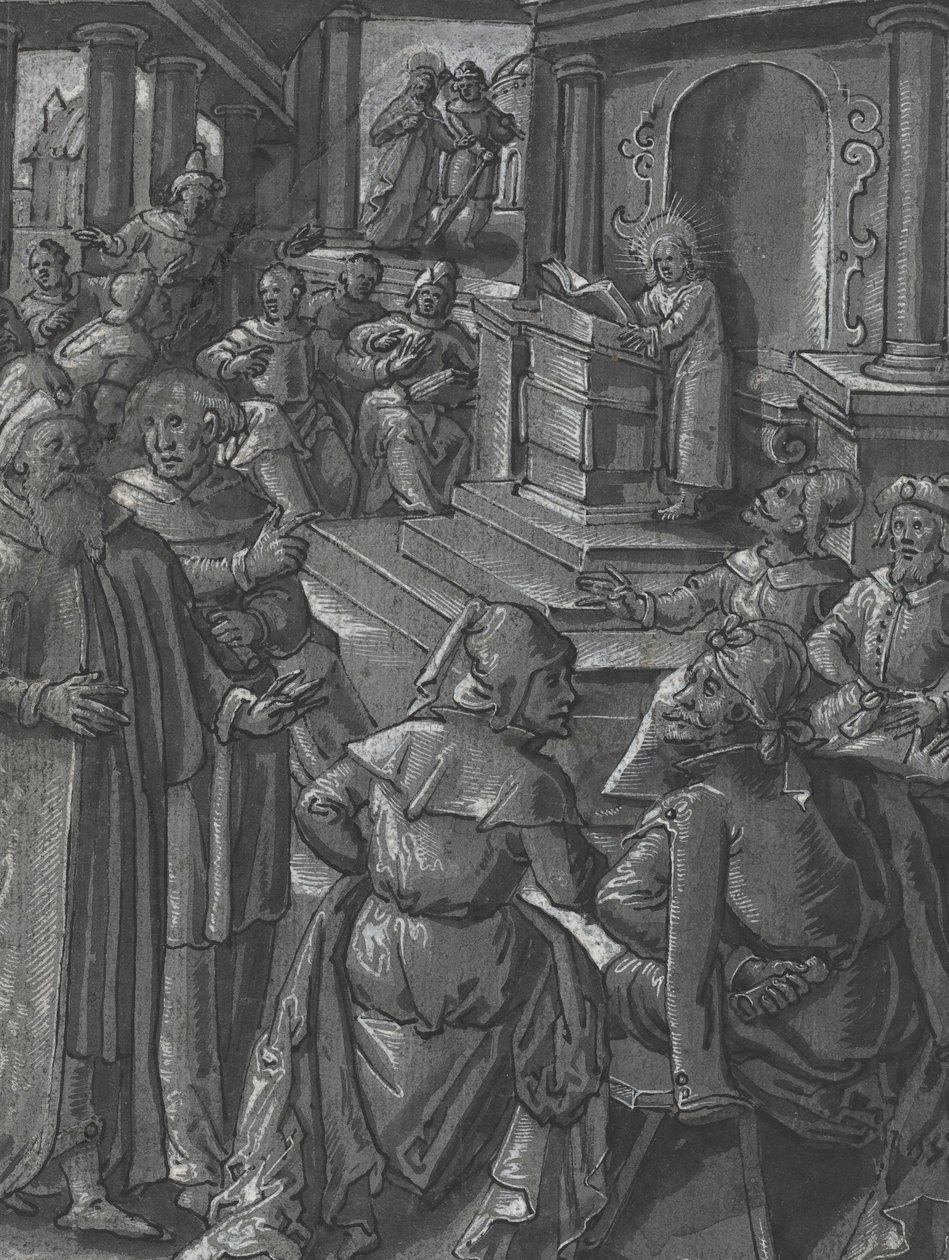 Crist curant el coix [verso] finlandès tekijältä German 16th Century