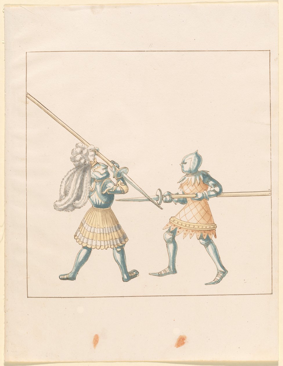 Freydal, The Book of Jousts and Tournament of Emperor Maximilian I: Combats on Foot (Jousts) (Nide III): Levy 147 tekijältä German 16th Century