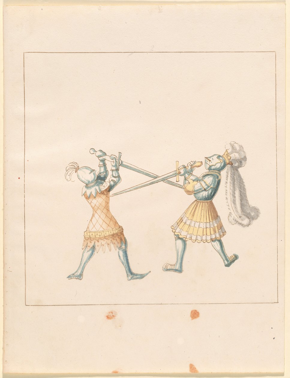 Freydal, The Book of Jousts and Tournament of Emperor Maximilian I: Combats on Foot (Jousts) (Nide III): Levy 159 tekijältä German 16th Century