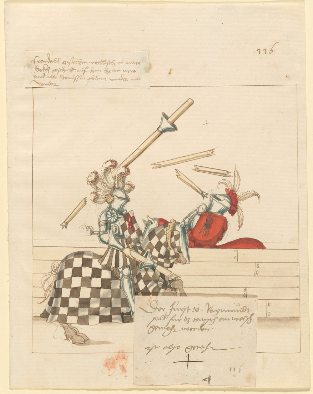 Justa de pau italiana finlandesa tekijältä German 16th Century