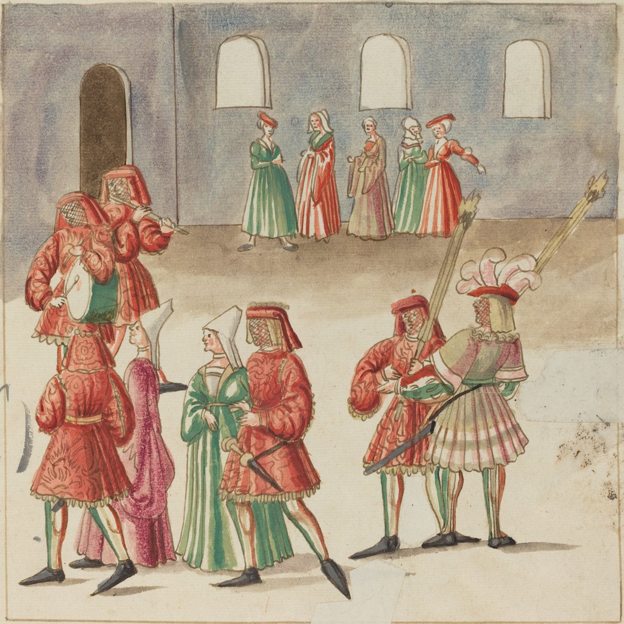 Naamiaiset tekijältä German 16th Century