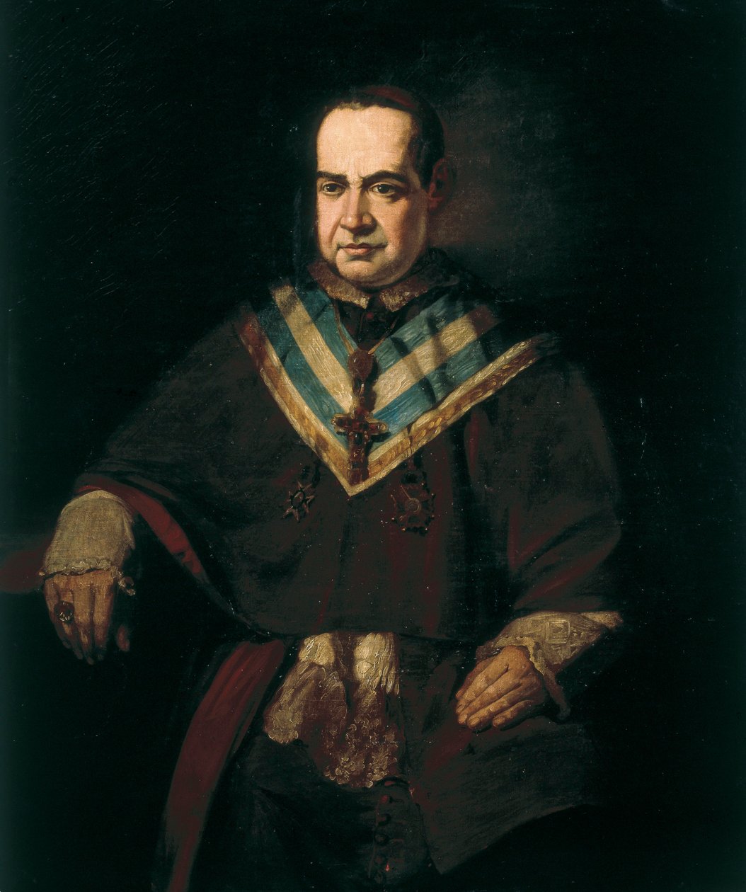 Pyhän Anthony Maryn (Antoine-Mary) Claretin muotokuva (1807-1870) Saksalaisen Hernendez Amoresin (1823-1894) maalaus 1800-luvun Madridissa. Yhteisö Claretiana del Buen Suceso tekijältä German Hernandez Amores
