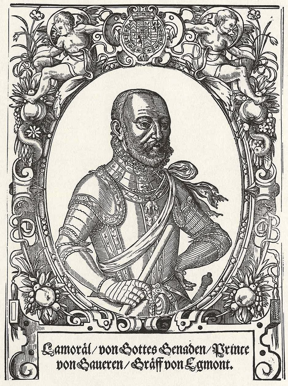 Lamoralin, Egmontin kreivin, Gaveren prinssin muotokuva, 1500-luvun toinen puoli. tekijältä German Master
