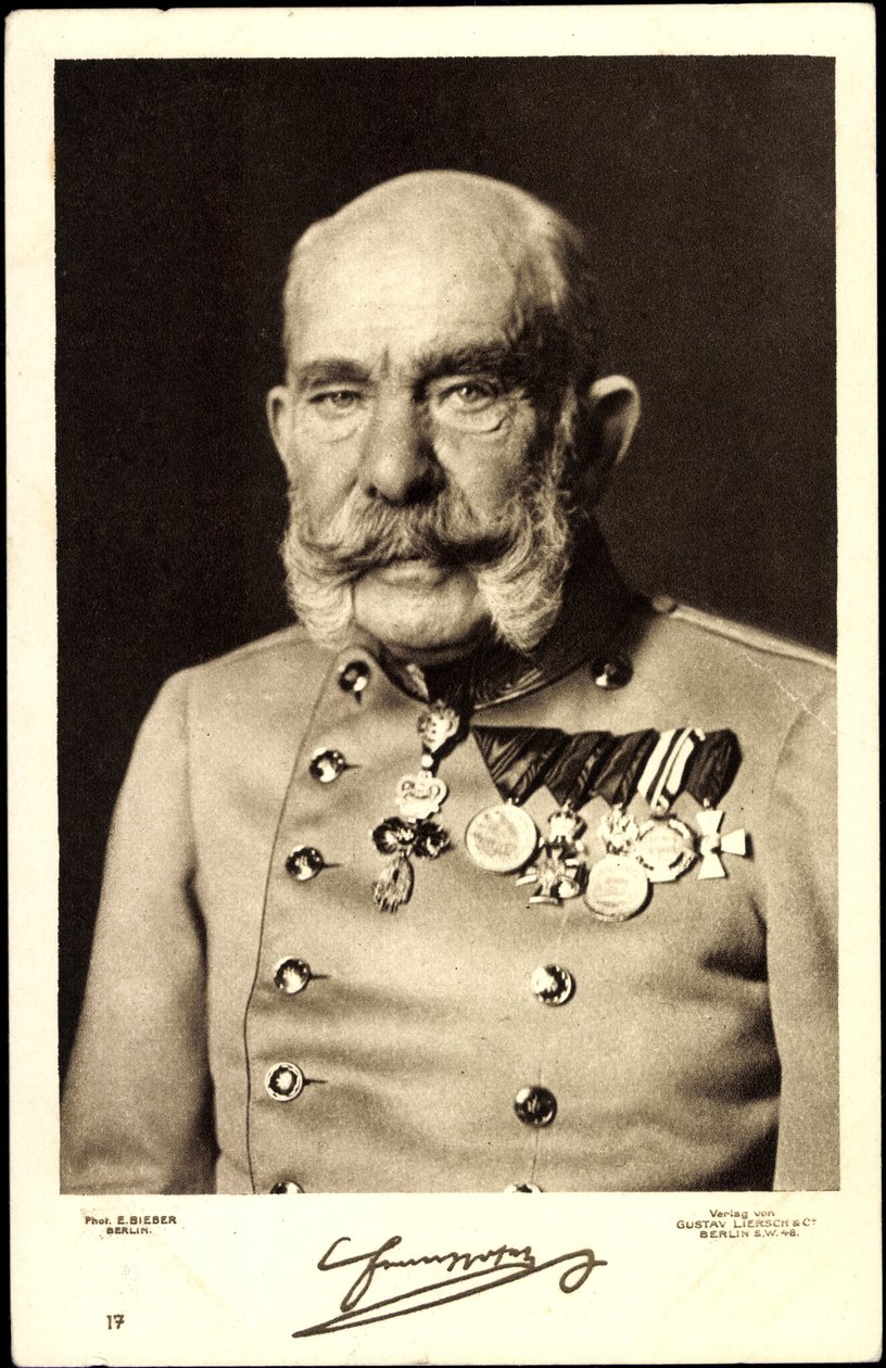 Itävallan keisari Franz Josef I, Liersch 17 tekijältä German Photographer
