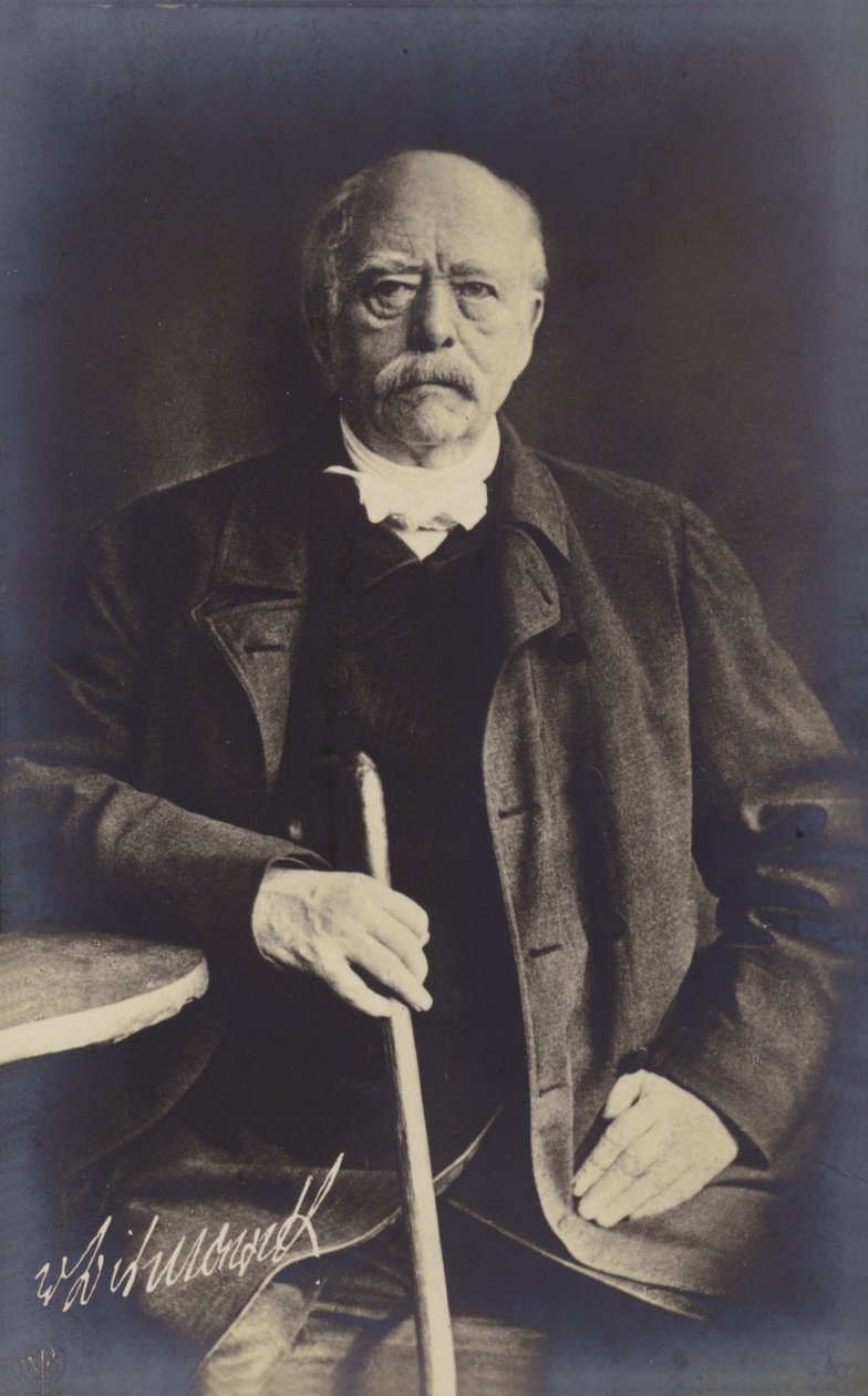 Otto von Bismarck (s/w-kuva) tekijältä German Photographer