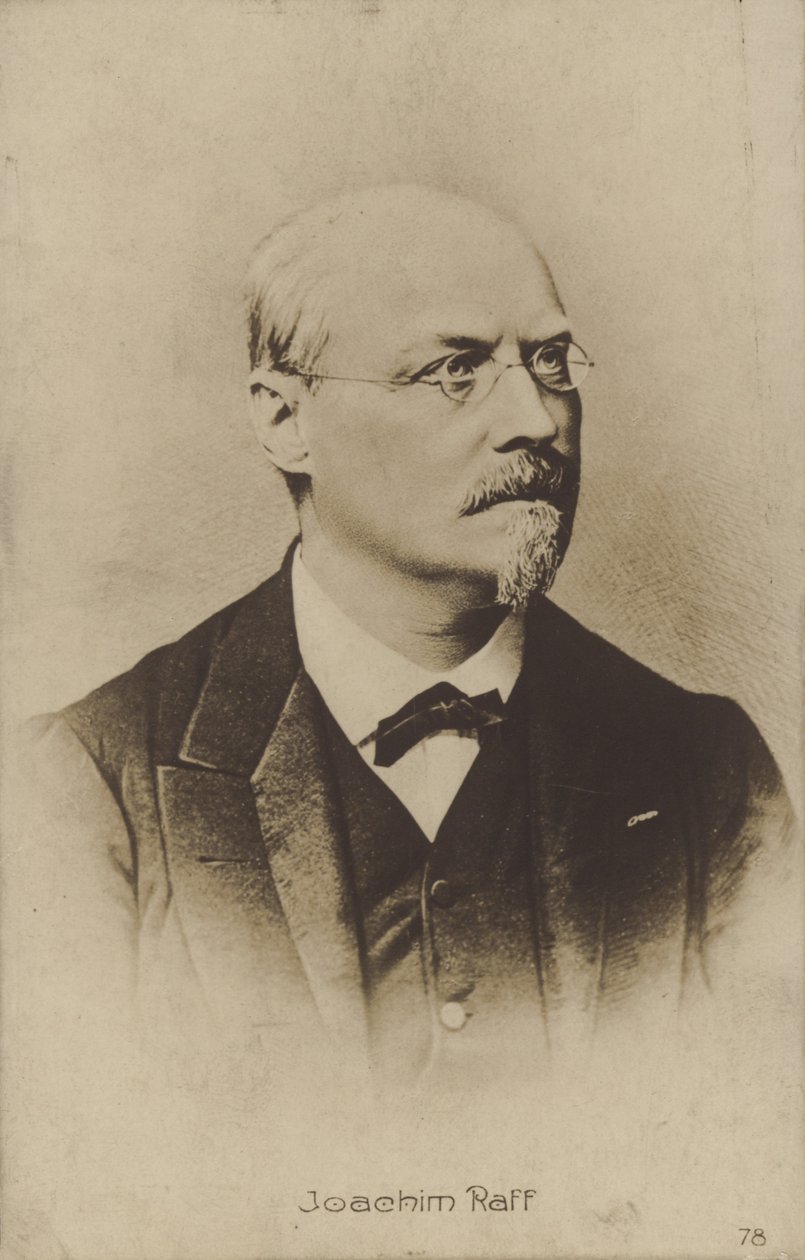 Joachim Raffin muotokuva (s/w-kuva) tekijältä German Photographer