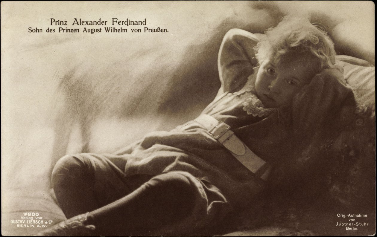 Prinssi Alexander Ferdinand, August Wilhelmin poika. tekijältä German Photographer