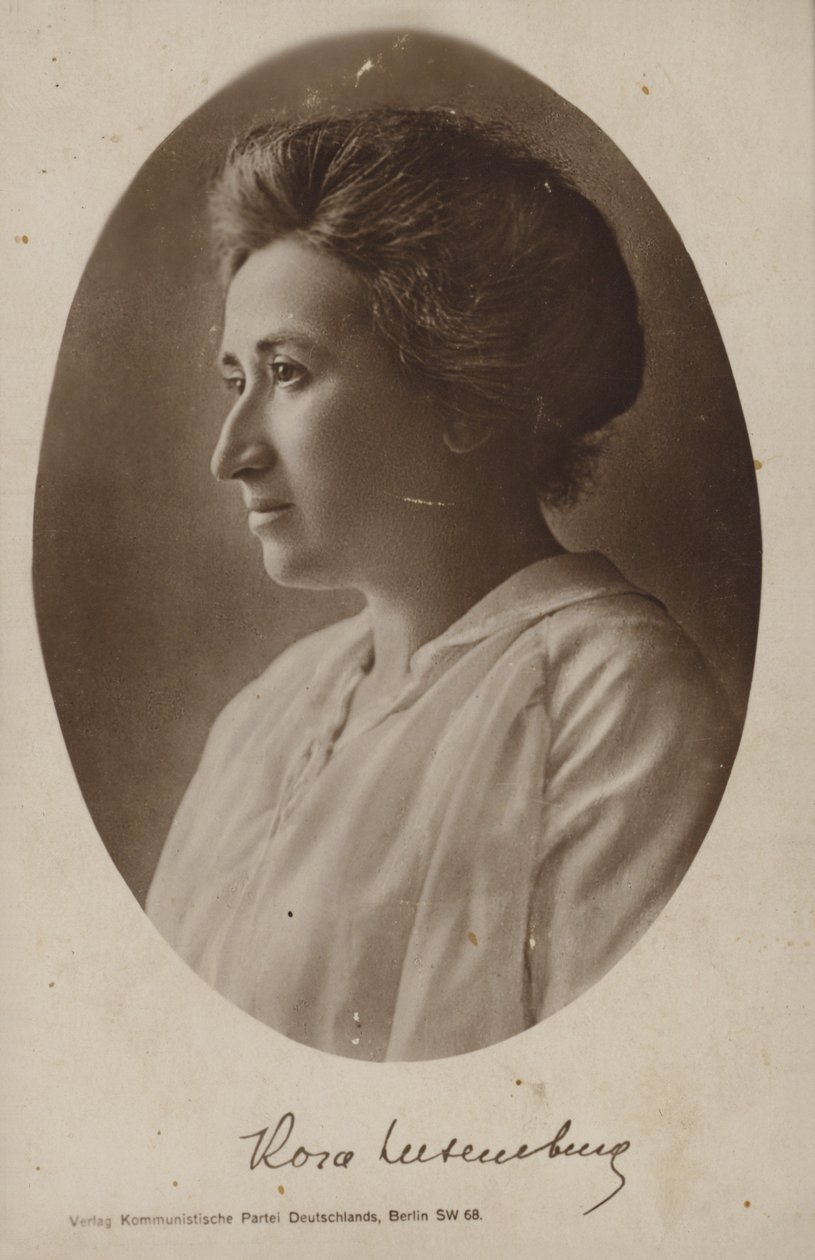 Rosa Luxemburg (s/w-kuva) tekijältä German Photographer