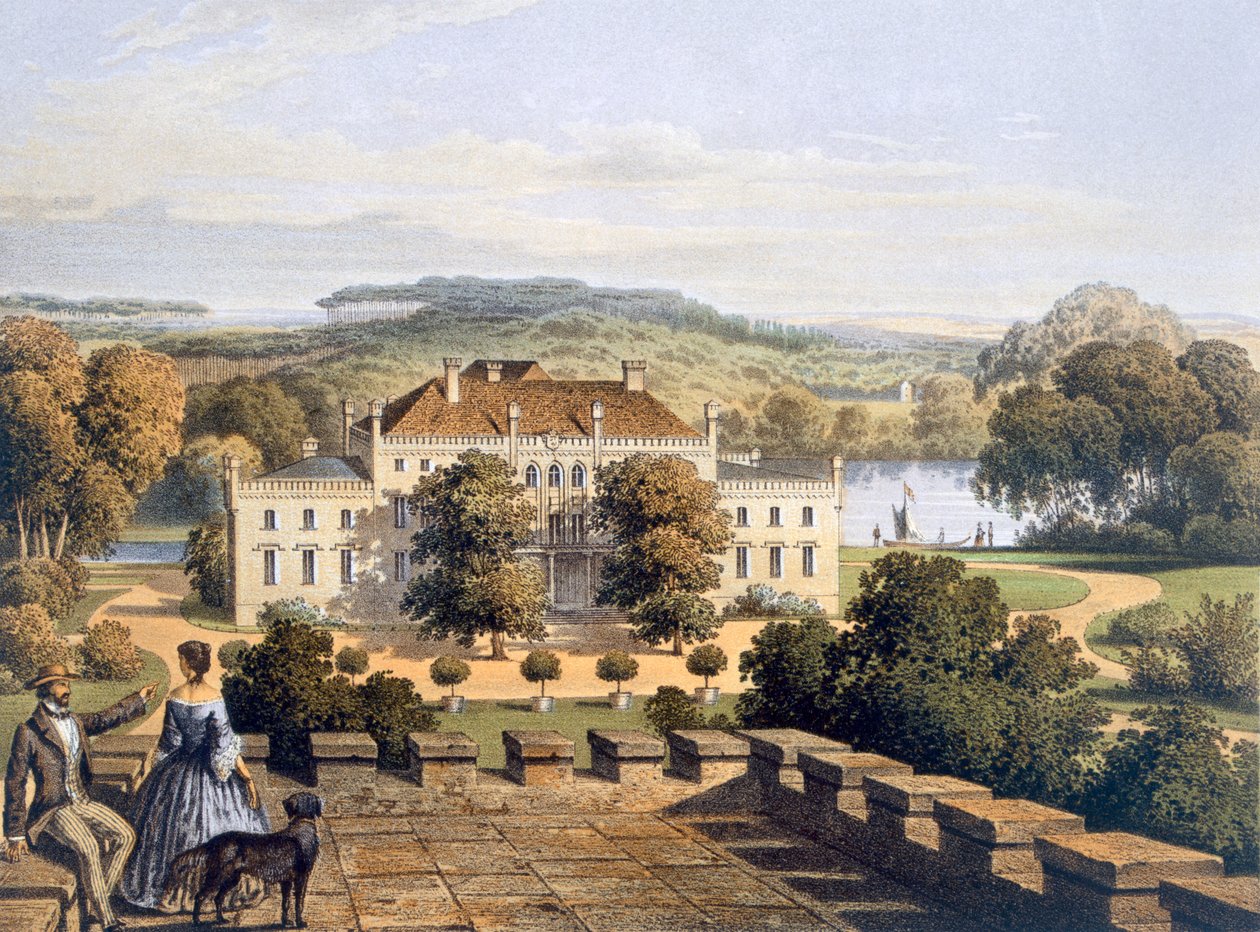Preussin kuninkaallinen asuinpaikka, n. 1852-63 tekijältä German School