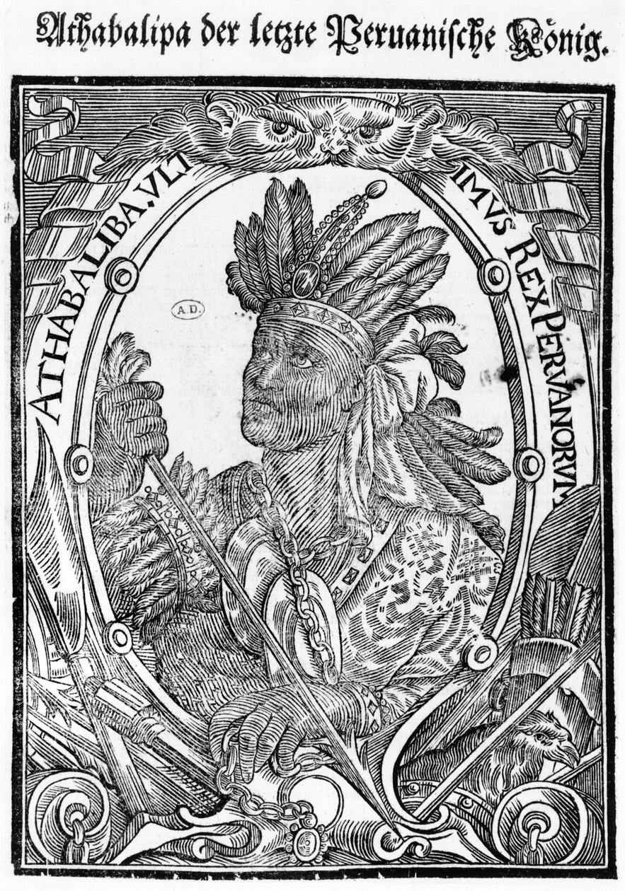 Atahualpa (n. 1502-33) tekijältä German School