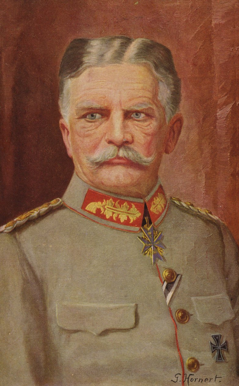 August von Mackensen, saksalainen sotilas ja sotamarsalkka ensimmäisessä maailmansodassa. tekijältä German School
