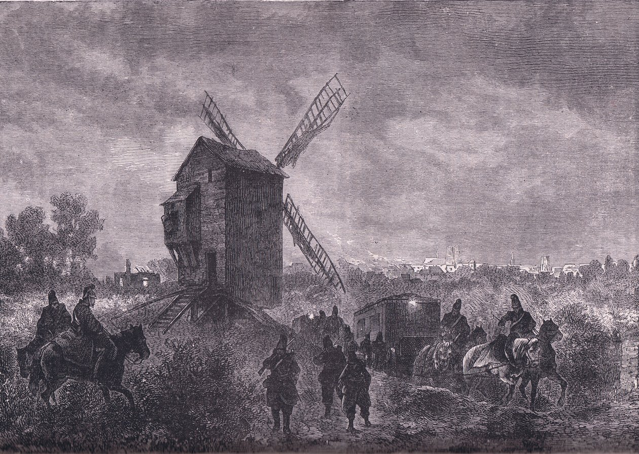 Ennen Orleania, Cassells, Ranskan ja Saksan välisen sodan historia, julkaissut Cassell and Company Limited, n. 1890 (litho) tekijältä German School