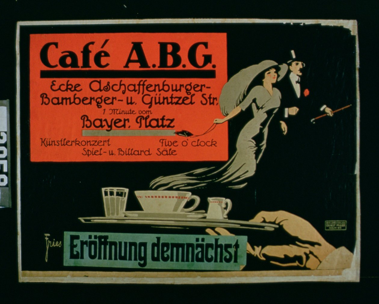 "Cafe ABG" (värilitro) tekijältä German School