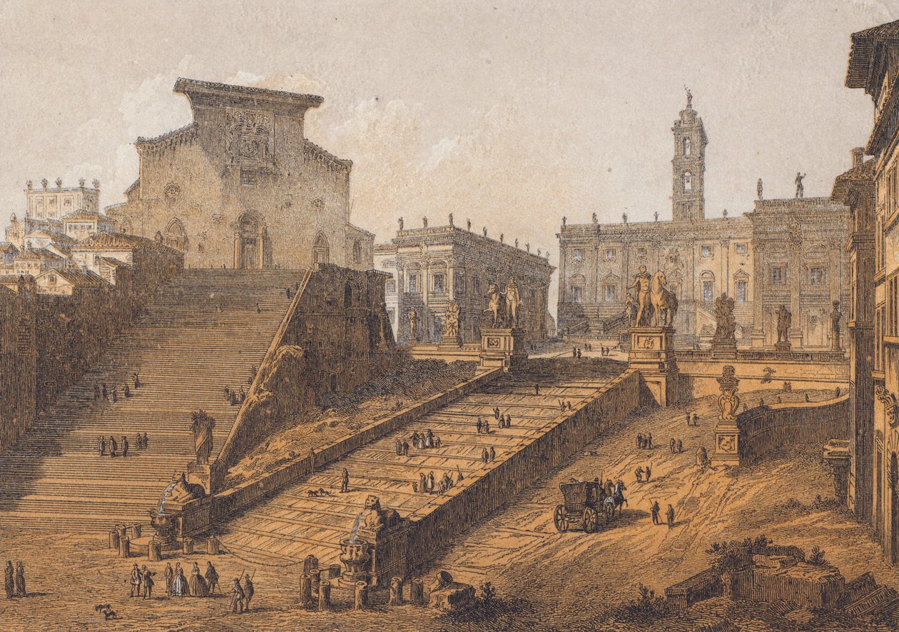 Kapitolinkukkula, Rooma (värilitro) tekijältä German School