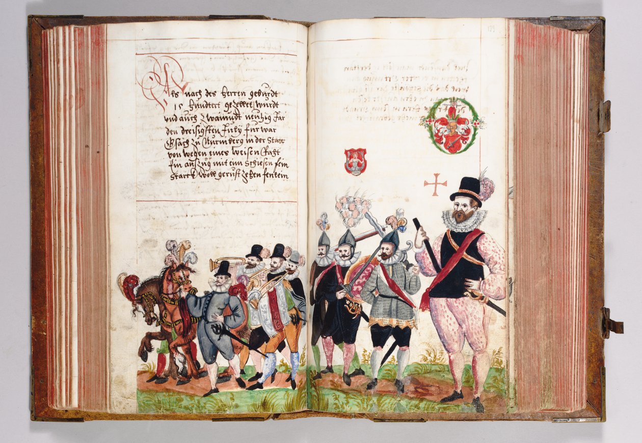 Nürnbergin kronikka perustamisesta vuoteen 1603, SCHEMBART-KIRJA tekijältä German School