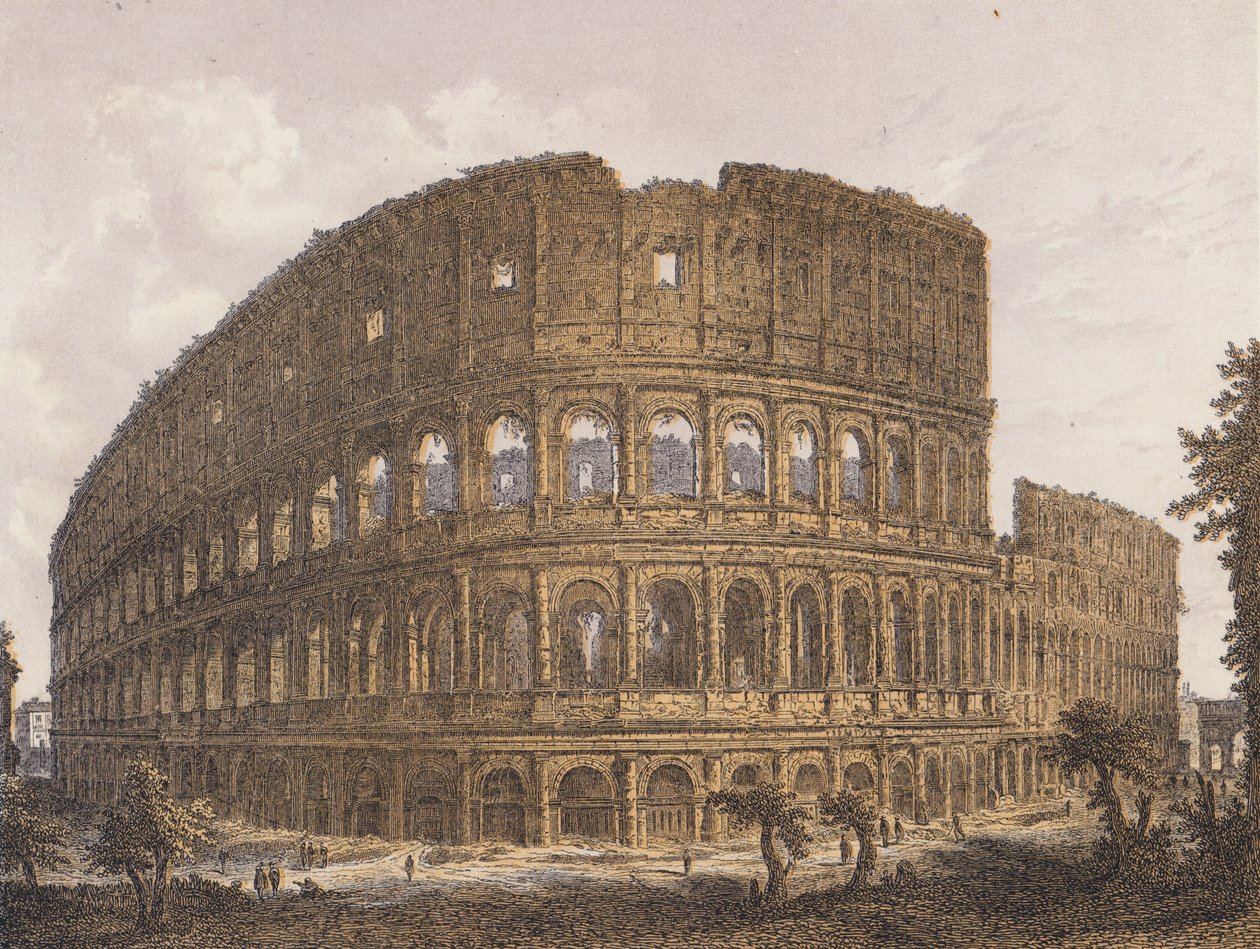 Colosseum, Rooma (värilitro) tekijältä German School