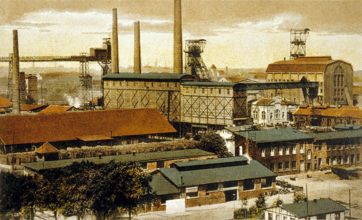 Concordia Coal Mine, Oberhausen, Saksa (värikaiverrus) tekijältä German School