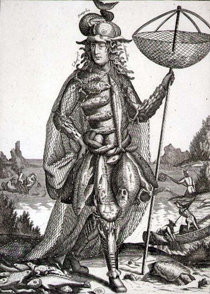 Kalastajan asu, pubi. kirjoittanut Gerard Valck (1651-2-1726) n. 1690 (kaiverrus) tekijältä German School