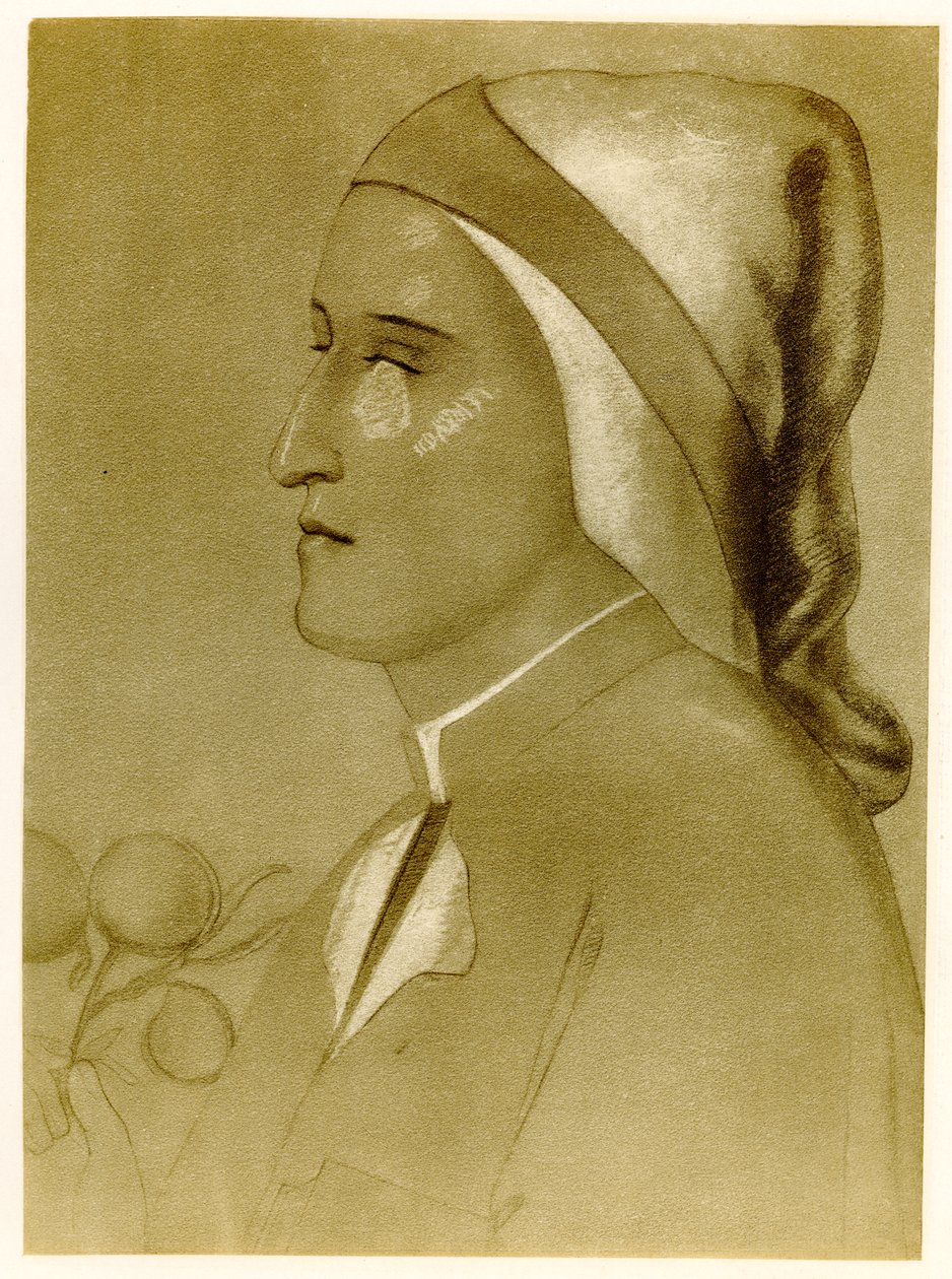Dante Alighieri, 1884-90 (valokuva) tekijältä German School
