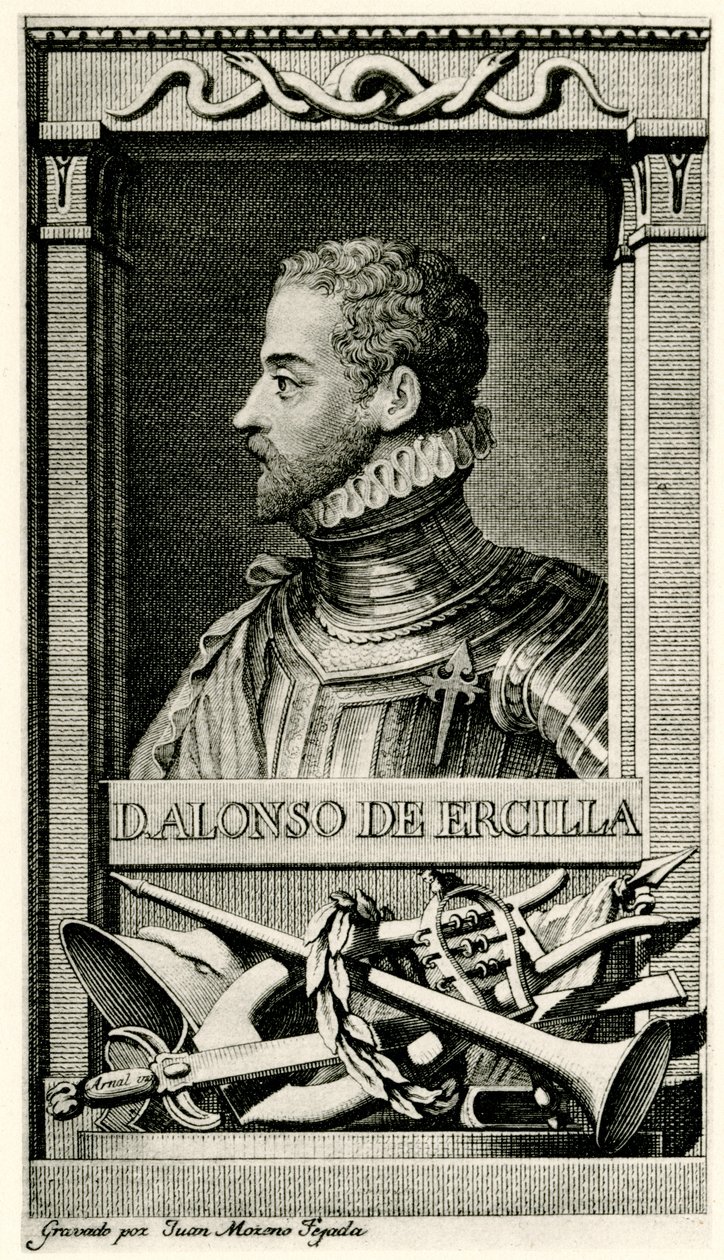 Don Alonso de Ercilla ja Zuniga tekijältä German School