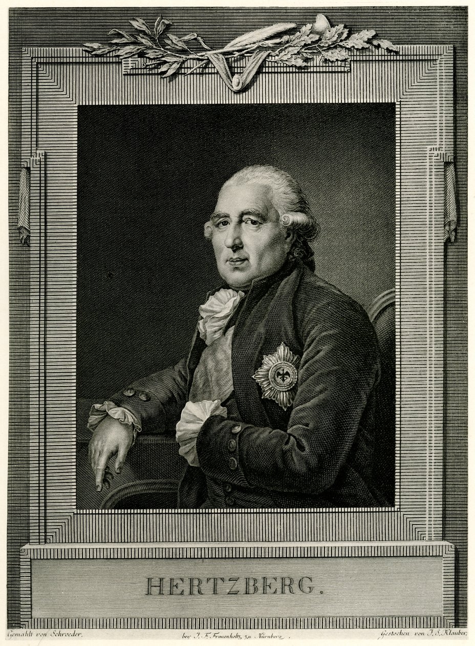 Ewald Friedrich Graf von Hertzberg tekijältä German School