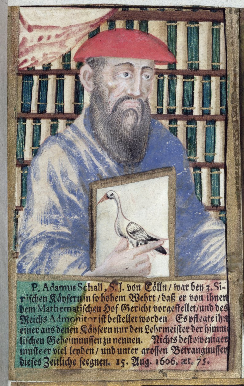 Isä Adam Schall von Bell (1591-1666) kiinalaisessa asussa tekijältä German School