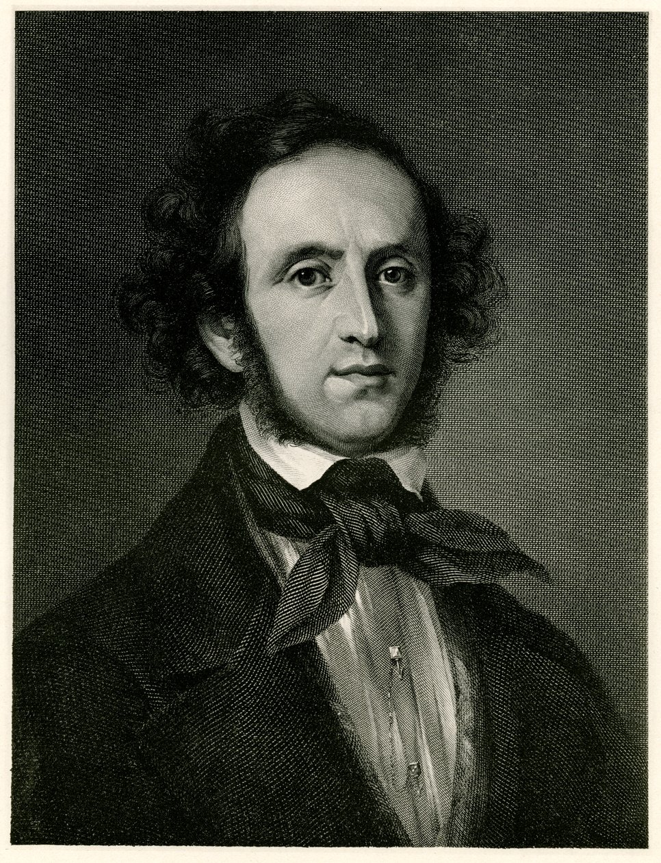 Felix Mendelssohn-Bartholdy, 1884-90 (valokuva) tekijältä German School