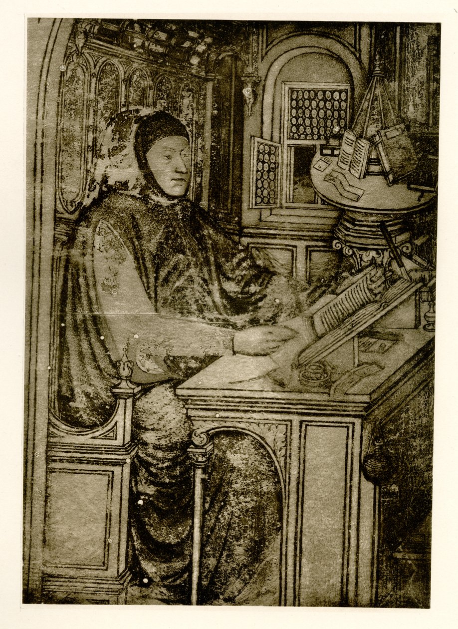 Francesco Petrarca, 1884-90 (valokuva) tekijältä German School