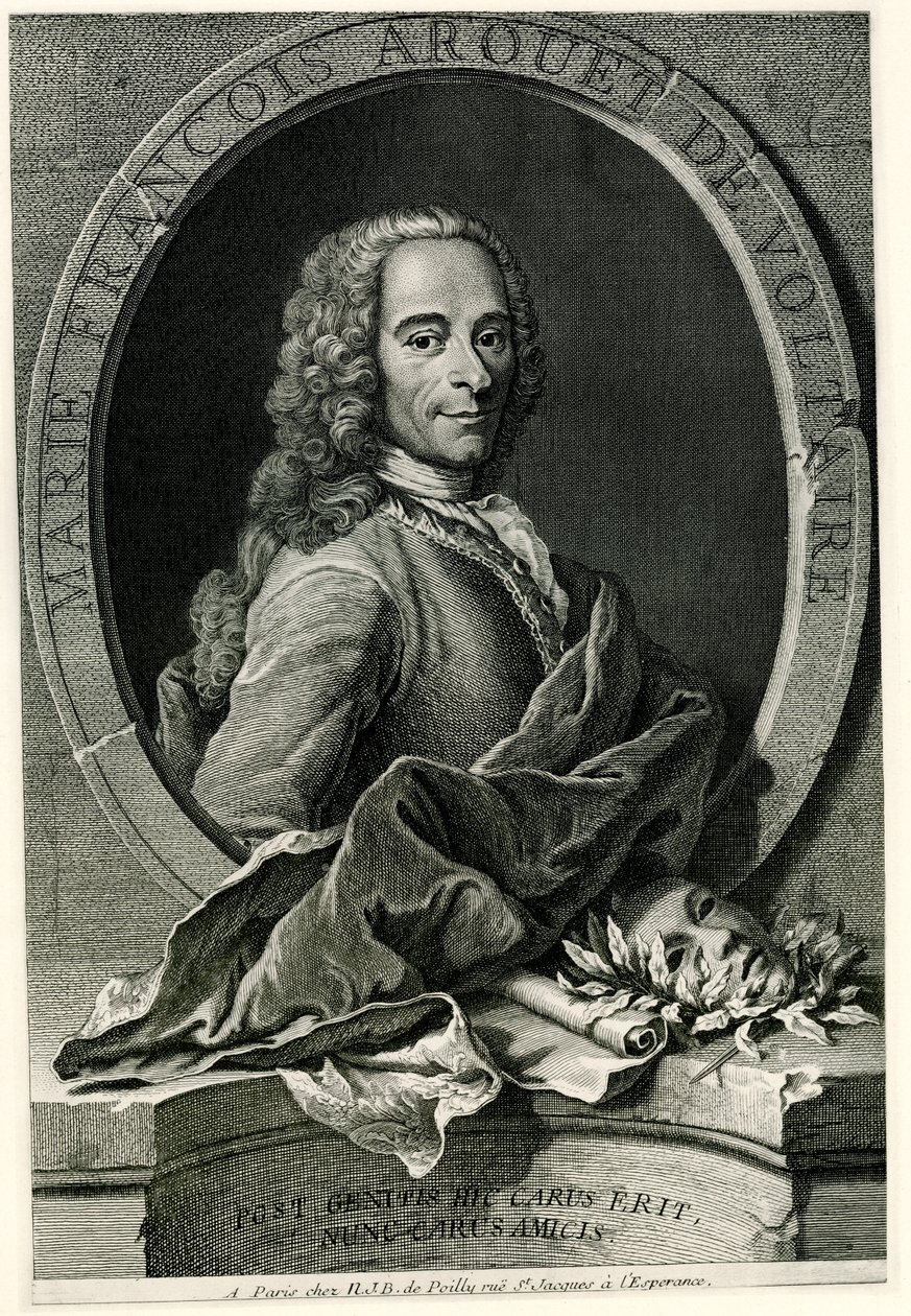 Voltairen Francois Marie Arouet tekijältä German School