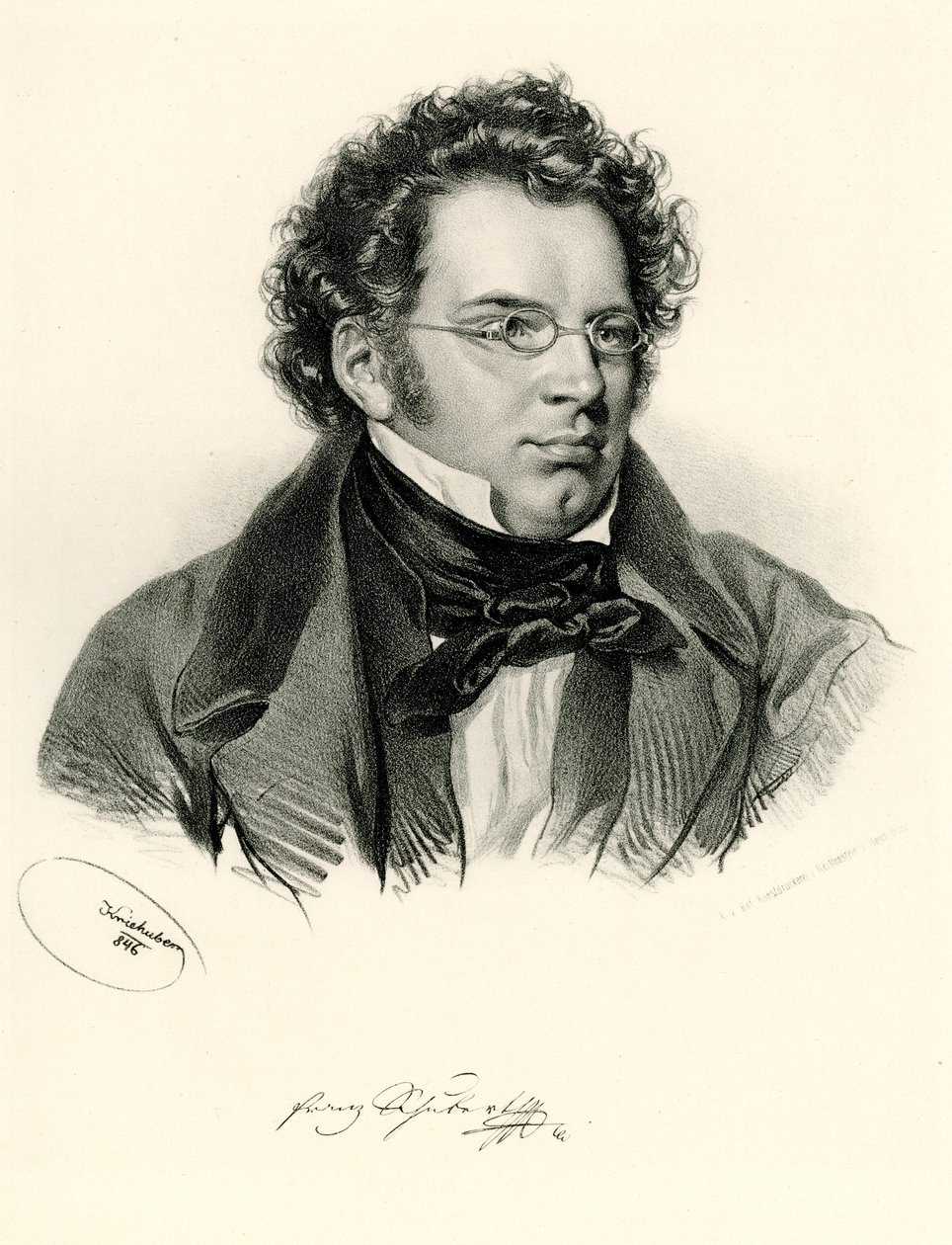 Franz Peter Schubert, 1884-90 tekijältä German School
