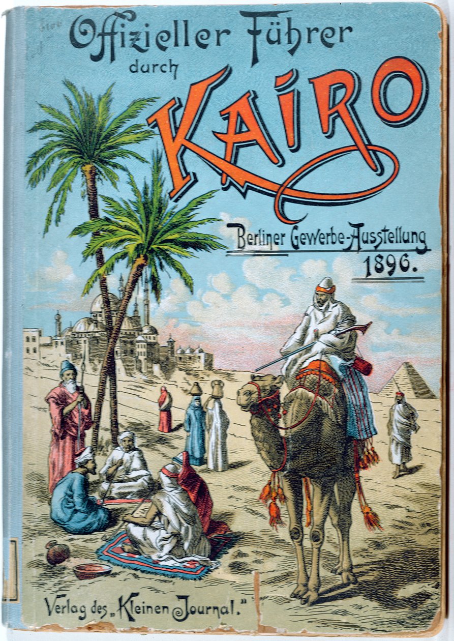 Kairon saksalaisen oppaan etukansi, 1896 tekijältä German School