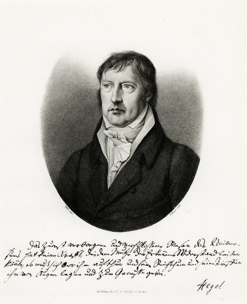 Georg Wilhelm Friedrich Hegel, 1884-90 (valokuva) tekijältä German School