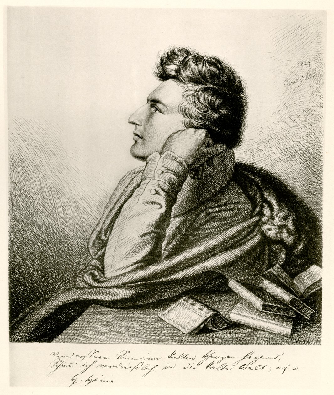 Heinrich Heine, 1884-90 tekijältä German School