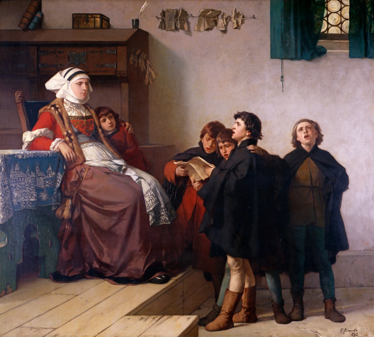 Historiallinen teema, 1872 tekijältä German School
