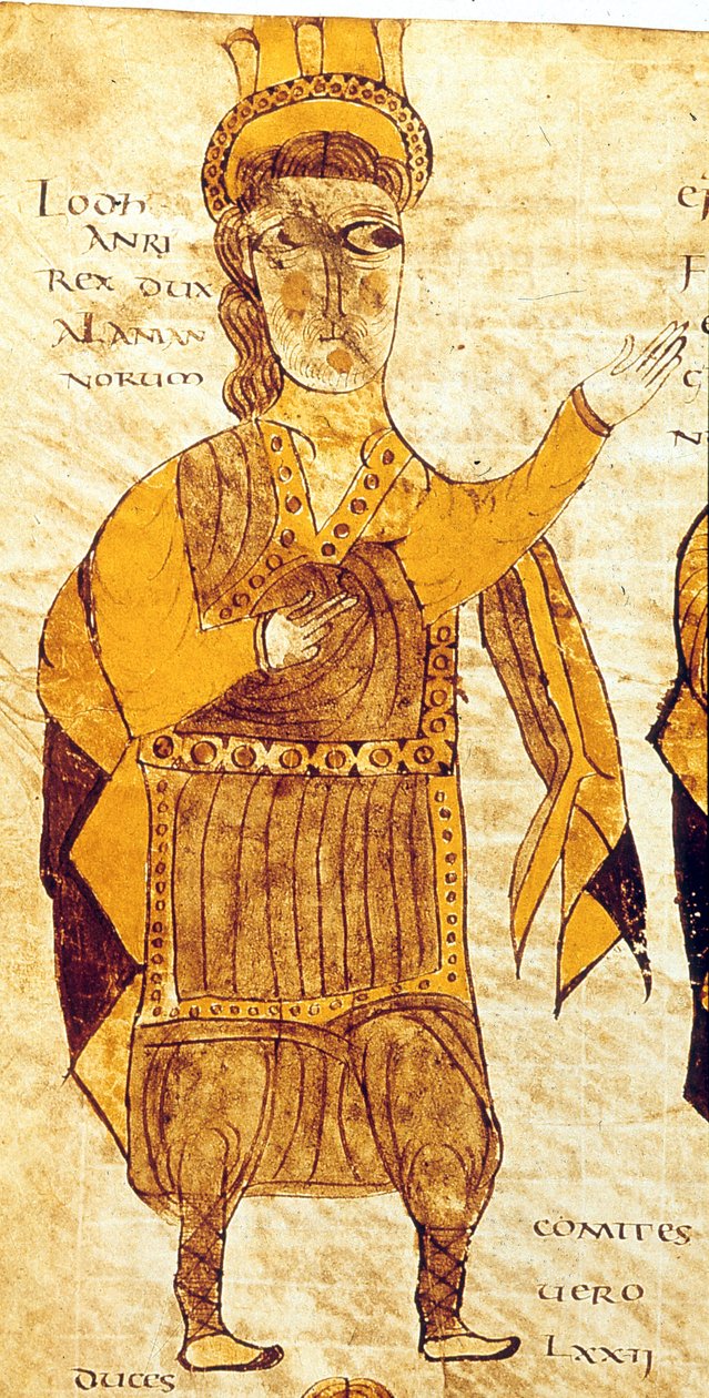 Kuvitus Alaricin breviaarista, 506 tekijältä German School