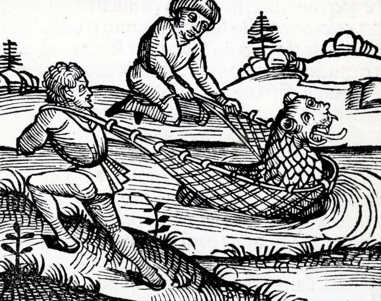 Kuva otettu Nürnbergin kronikasta, 1493 tekijältä German School