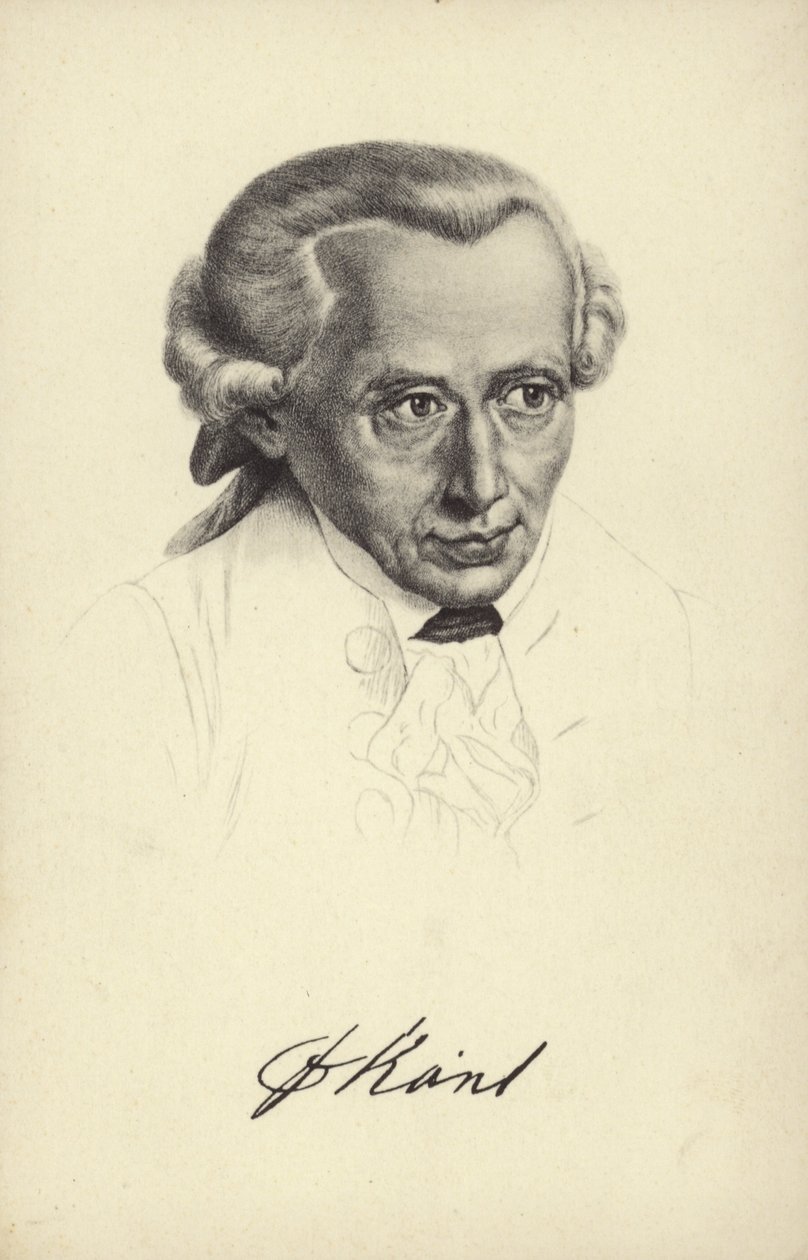 Immanuel Kant (litografia) tekijältä German School