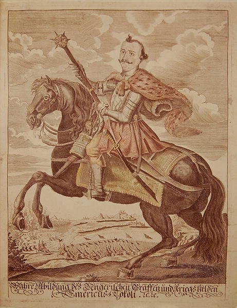 Imre Thokoly (1657-1705), Transilvanian ruhtinas (värikaiverrus) tekijältä German School