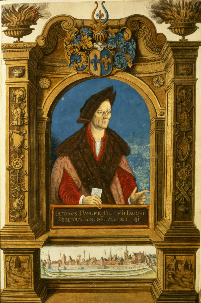 Jakob Fugger, Fugger-perheen salaisesta kunniakirjasta tekijältä German School