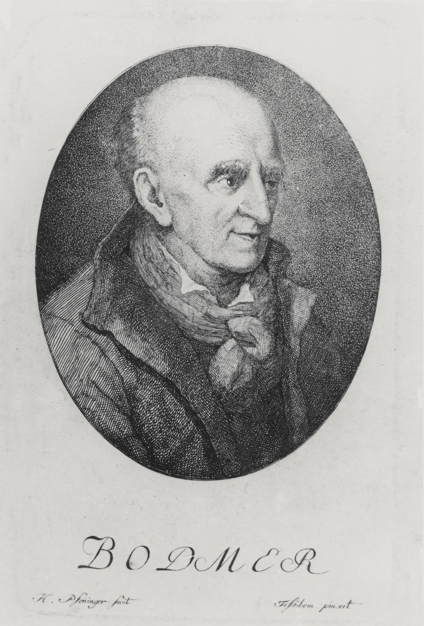 Johann Jacob Bodmer (kaiverrus) tekijältä German School