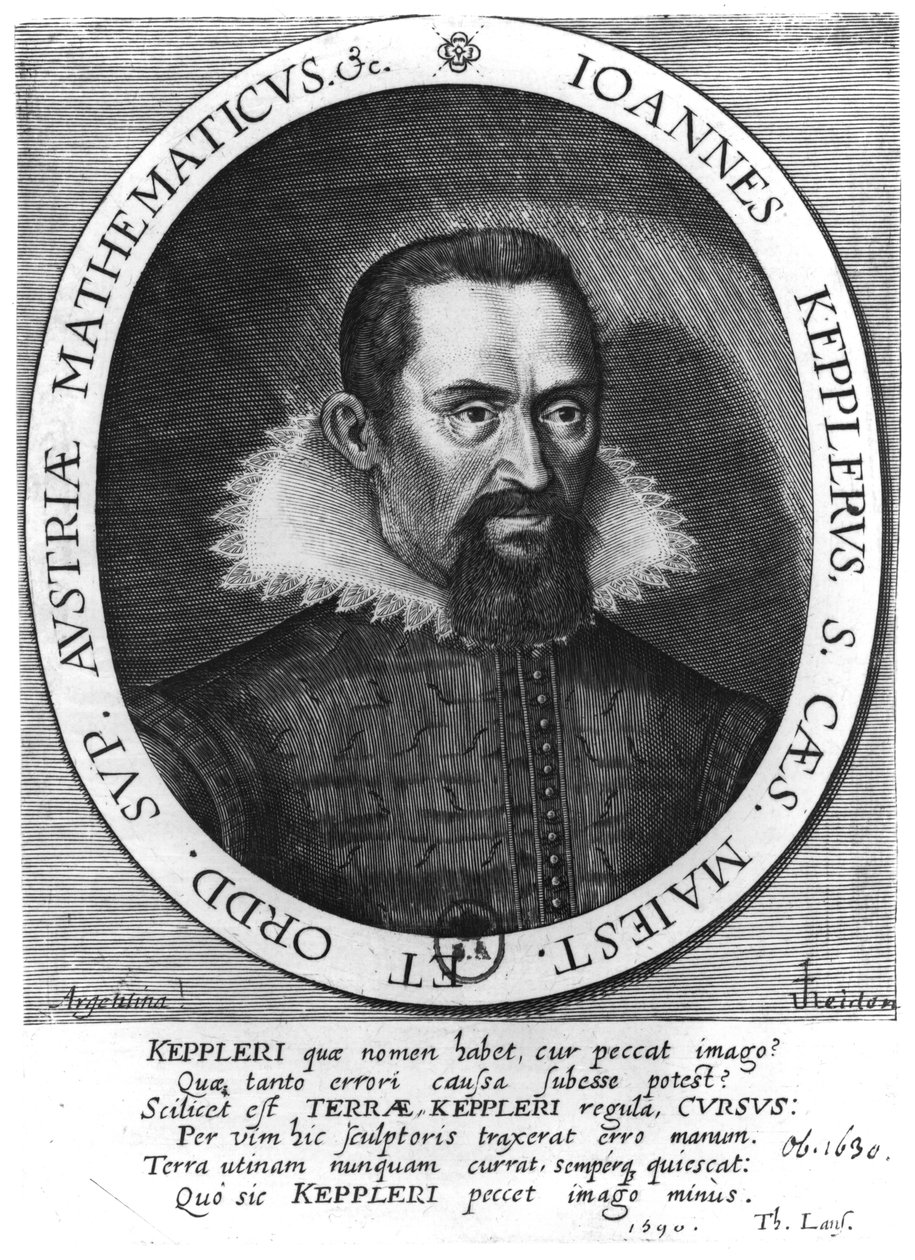 Johannes Kepler (1571-1630) 1590 tekijältä German School