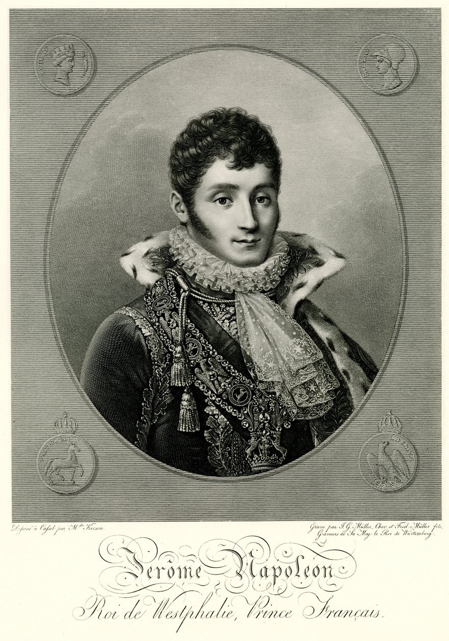 Jerome Bonaparte, 1884-90 tekijältä German School