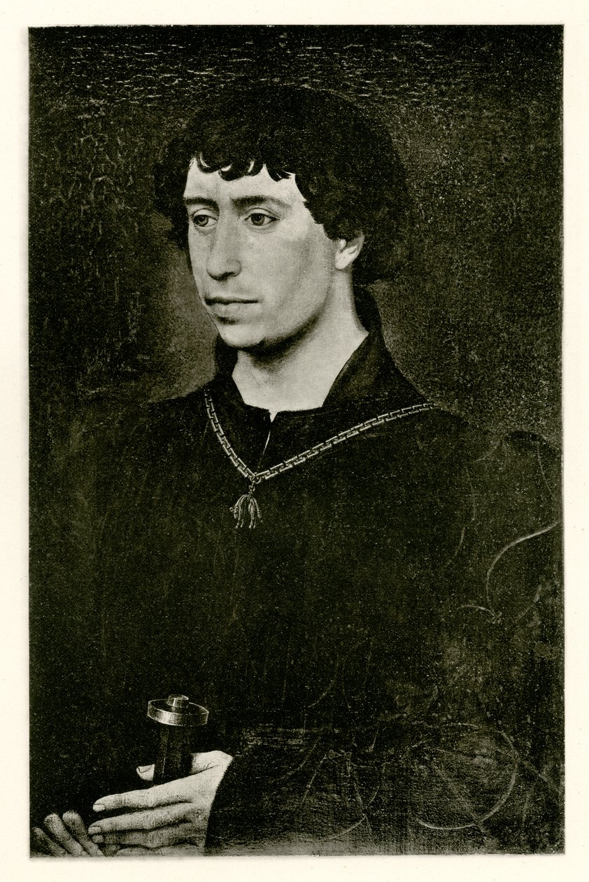 Charles rohkea, 1884-90 (valokuva) tekijältä German School
