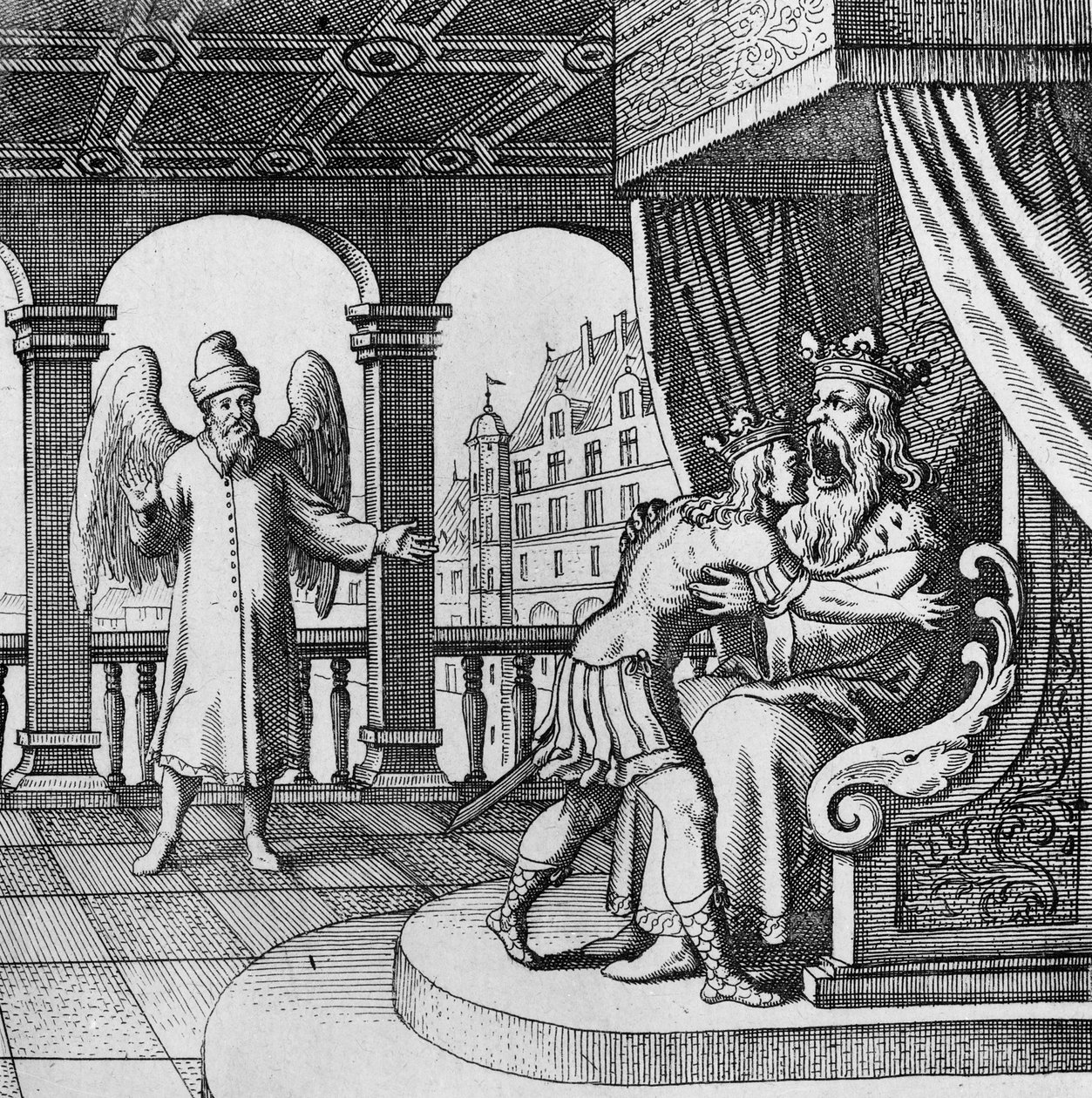 Kuningas oli iloinen prinssin paluusta Musaeum Hermeticumista tekijältä German School